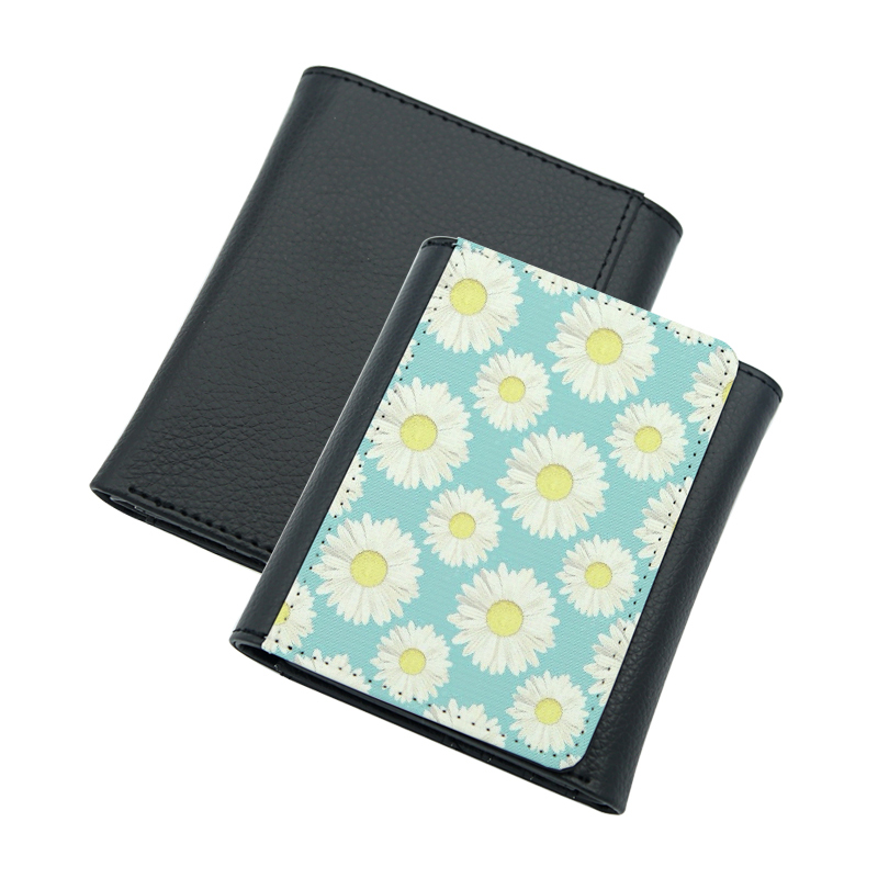 Sublimation Leatherette Wallet na may panloob na PU Leather - Maliit