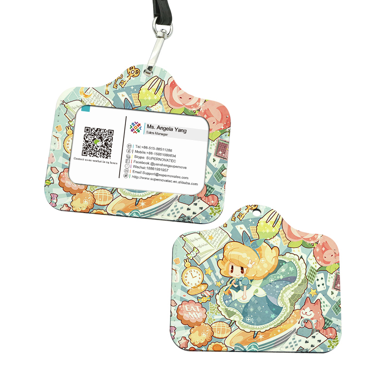 Sublimation Leatherette ID Badge Holder - Pahalang Sublimation Leatherette ID Badge Holder - Pahalang