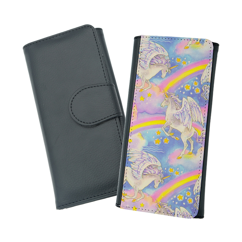 Sublimation Leatherette Wallet na may Inner PU Leather - Mahaba Sublimation Leatherette Wallet na may Inner PU Leather - Mahaba