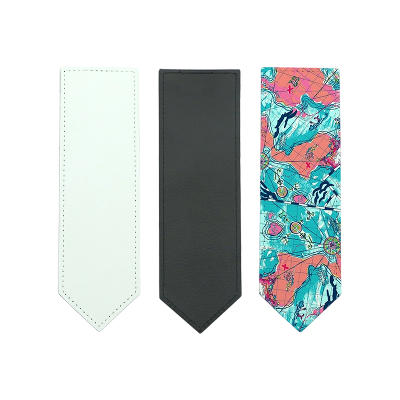 Sublimation PU Leather Bookmark