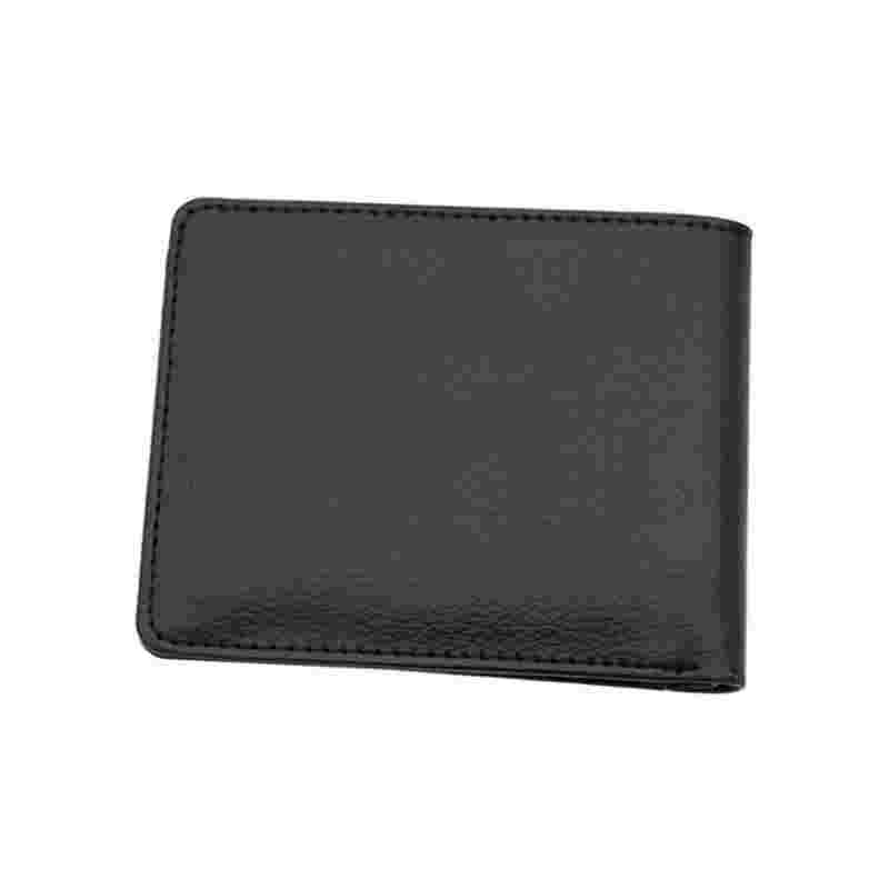 Men's Sublimation Leatherette Bifold Wallet na may Coin Pocket