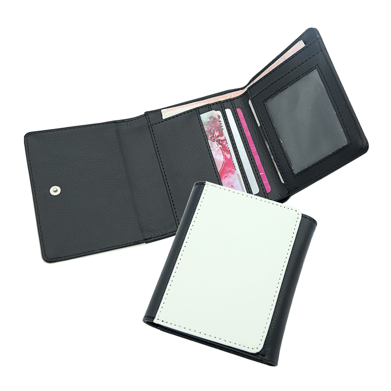 Sublimation Leatherette Wallet na may Inner PU Leather - Gitna Sublimation Leatherette Wallet na may Inner PU Leather - Gitna