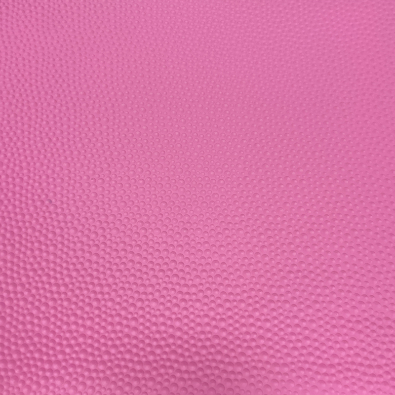 Golf texture laserable leatherette sheet na may pandikit/walang pandikit
