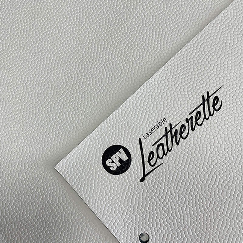 Basketbol texture laserable leatherette sheet na may pandikit/walang pandikit