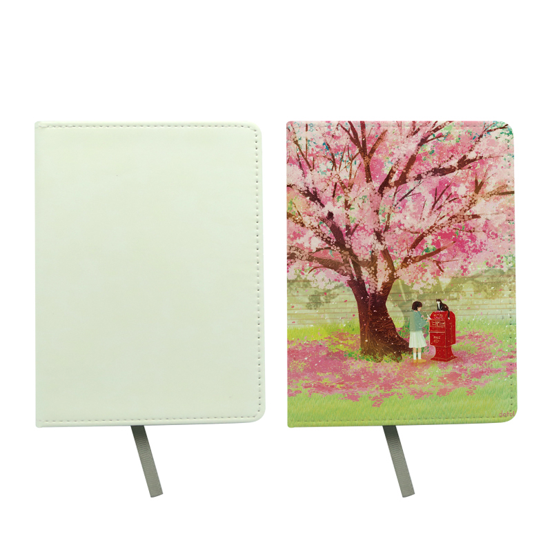 Sublimation Color Leather Notebook - A6 Size