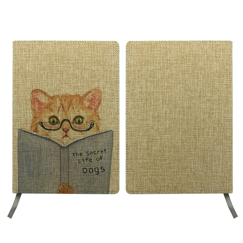Sublimation Jute Changeable Notebook - A6 Size Sublimation Jute Changeable Notebook - A6 Size