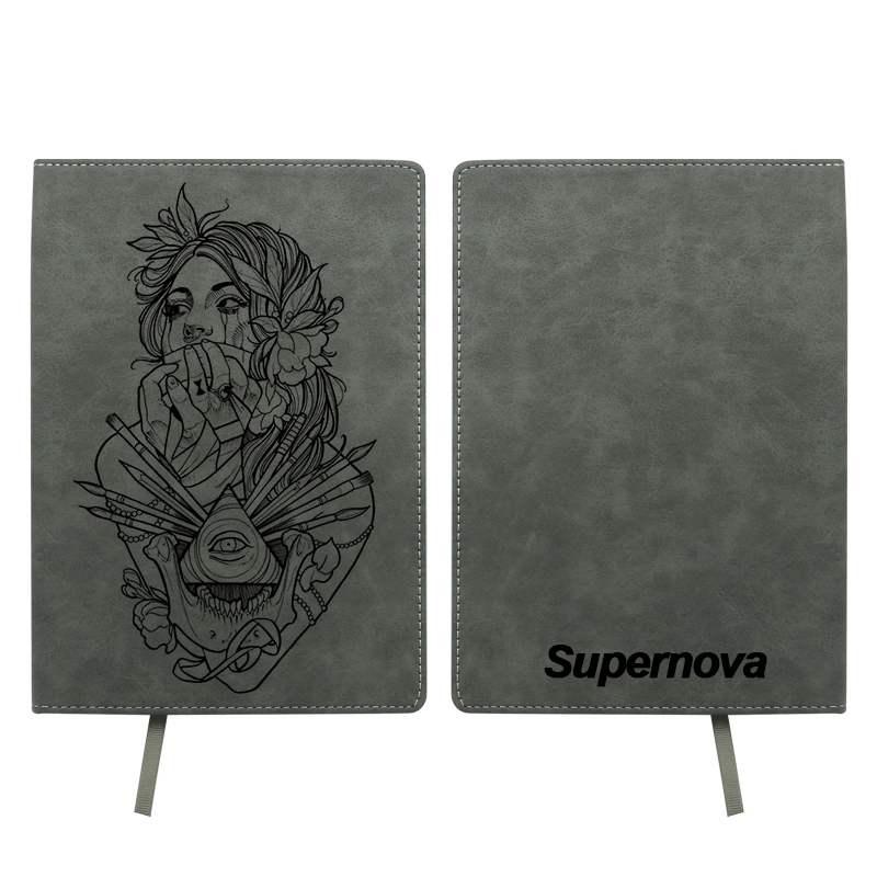 Sublimation Color Leather Notebook - A6 Size