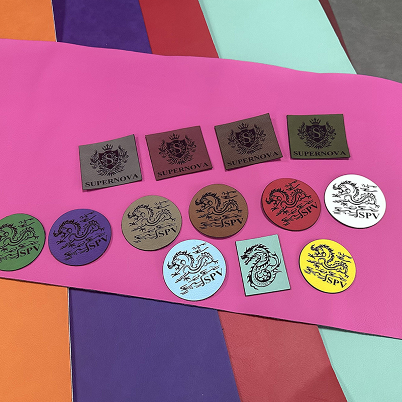 1.8mm laserable leatherette sheet na may pandikit/walang pandikit
