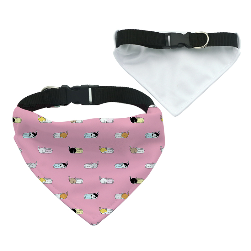 Sublimation Pet Scarf - M size Sublimation Pet Scarf - M size