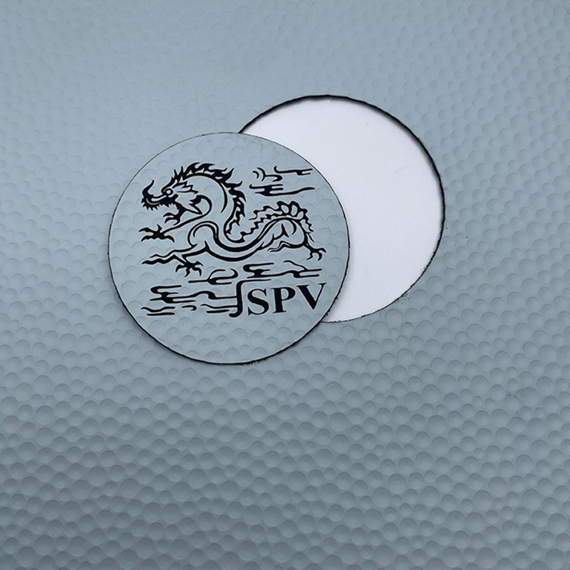 Golf texture laserable leatherette sheet na may pandikit/walang pandikit