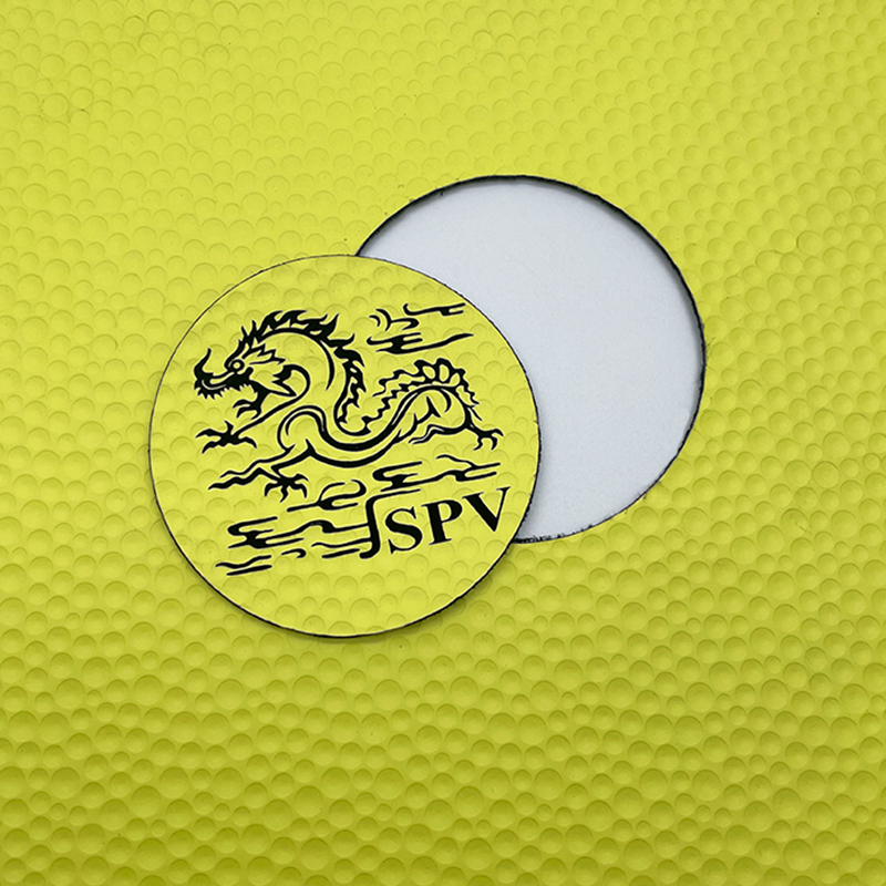 Golf texture laserable leatherette sheet na may pandikit/walang pandikit